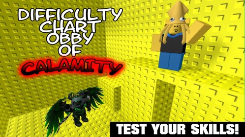 ⛧Difficulty Chart Obby of Calamity⛧