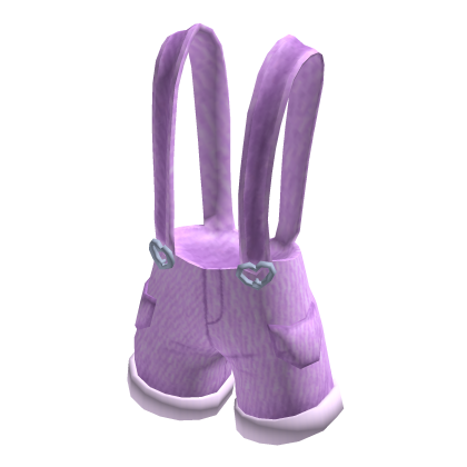 Heart Overalls Purple thumbnail