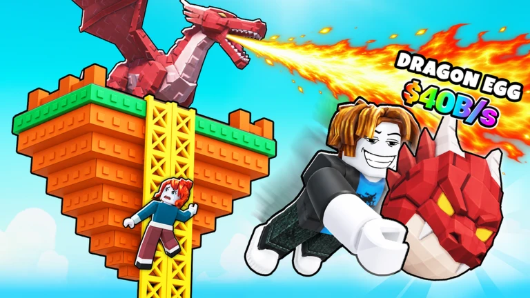 Climb and Drop an Egg game thumbnail