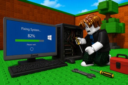 ⚙️ จําลองหน้าจอฆ่าของหน้าต่าง 