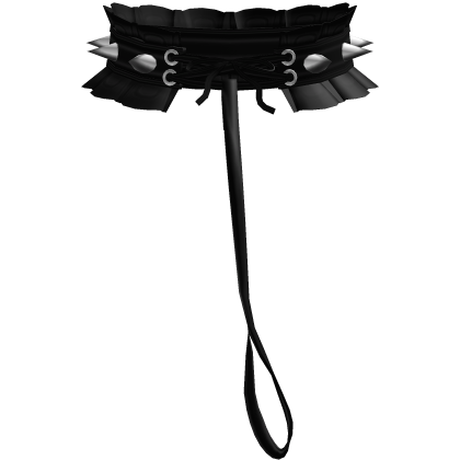 ,, 🖤. 3.0 spiked collar w leash in black