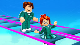 0,01% Niepowodzenie Glass Bridge Squid Game Obby