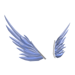 Fawn's Contrasted Pastel Wings Of Blue Skies