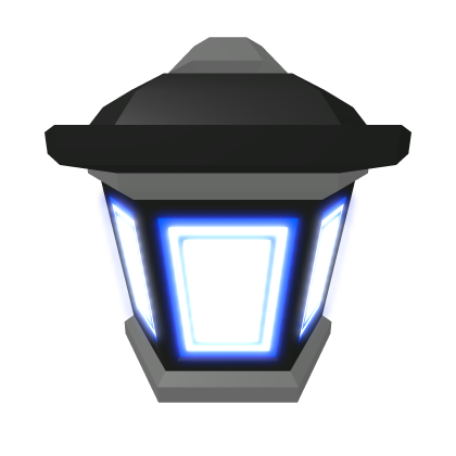 Lamp Head V2 [Black and Blue]