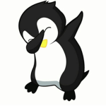 Cool penguin cat Team