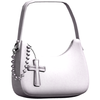 Designer Shoulder Bag with Jesus Cross Charm thumbnail