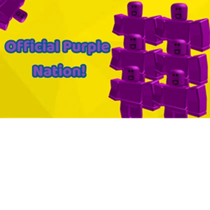 The Purple Nation (Official) Roblox group icon