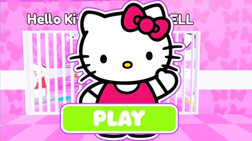 Hello Kitty's Gefängnislauf! (Obby) 