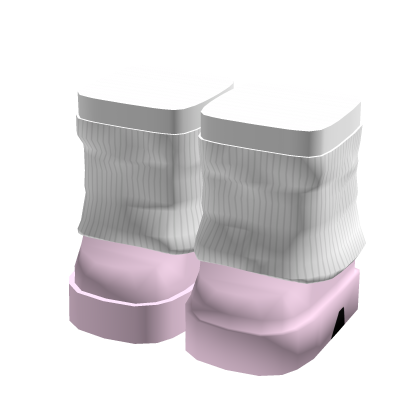 Y2K Leg Warmers w/ Pink Boots