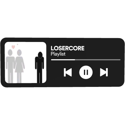 LOSERCORE Playlist Music Player Roblox item