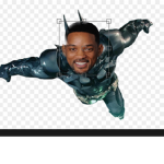 Will smith bat man group