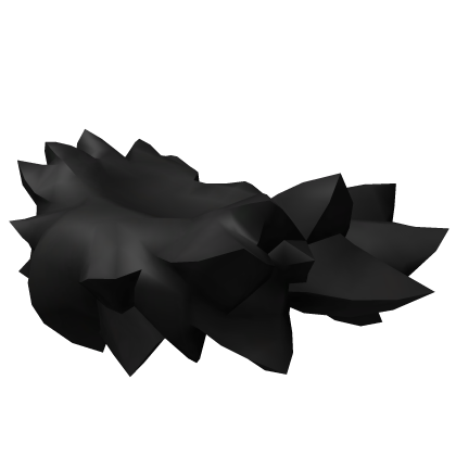 Black Fox Neck Fluff