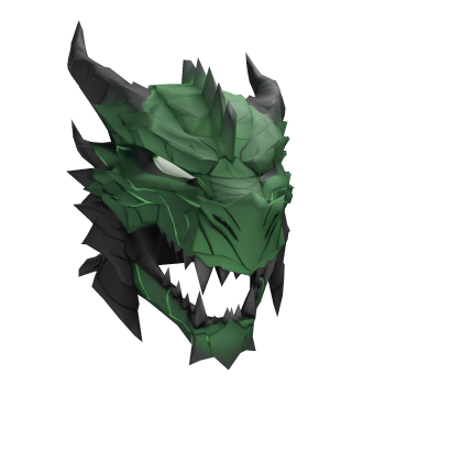 Emerald dragon warrior helmet 