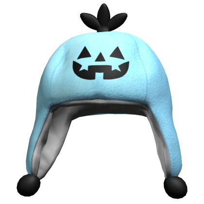 Light Blue Cute Halloween Cozy Hood Roblox item
