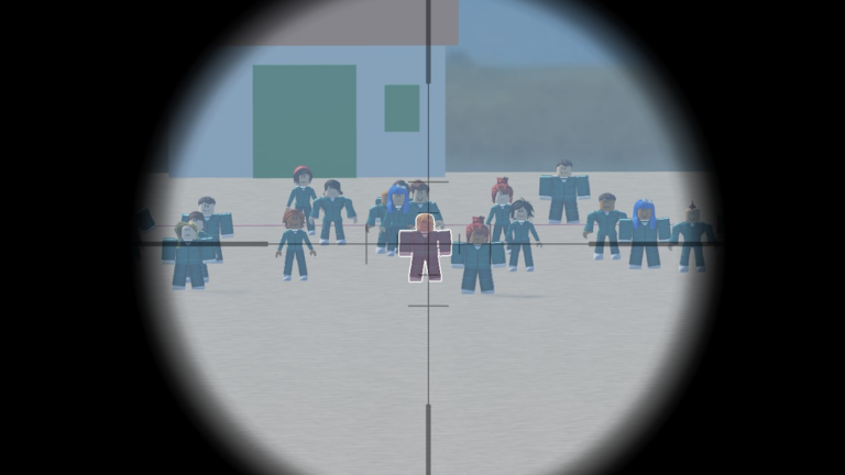 Squid Game but you are the sniper screenshot 3