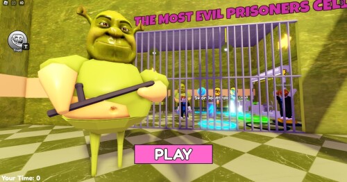 SHREK BARRY'S PRISON RUN! (Obby)