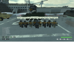 BRITISH ORANGE ROYAL BLACKHAWK ARMY