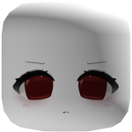 ꒰♡ FREE cute chibi vampire angry face mask