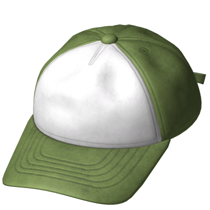Backwards Green Cap