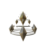 Gold Shiny Diamond Crown