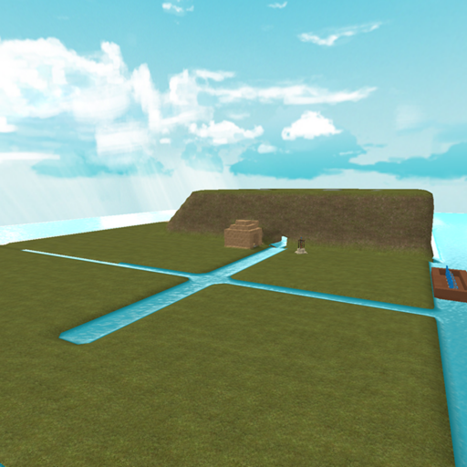 Water Testing: Grassy Hilly Aqua Island