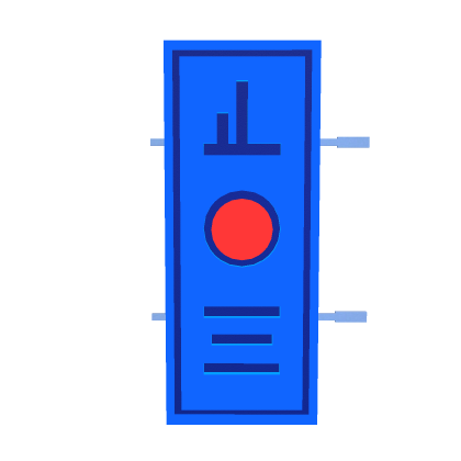 Blue Neon Sign