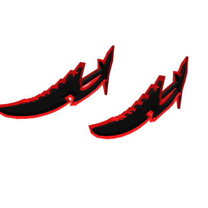 Dual Red Demon King Sword