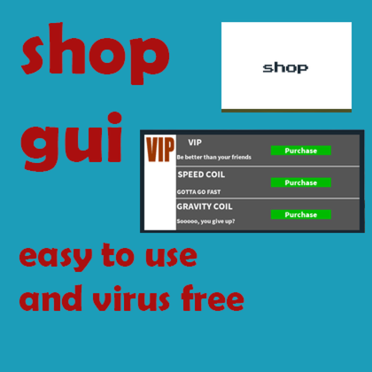 Shop GUI (not working i dont know how to fix)