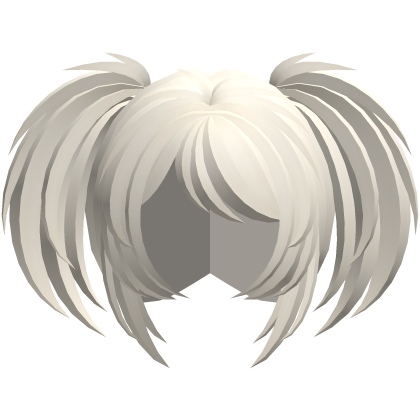 emo vkei moe fluffy pigtails blonde Roblox item