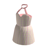 Summer dress pink and yellow