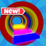 Easy Rainbow road obby 69 stages