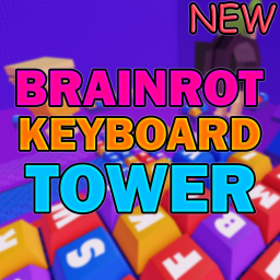 Brainrot Clicky Keyboard Tower