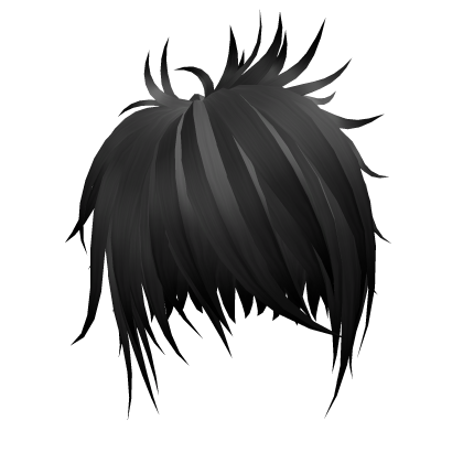 Gray Emo Scene Hair Roblox item