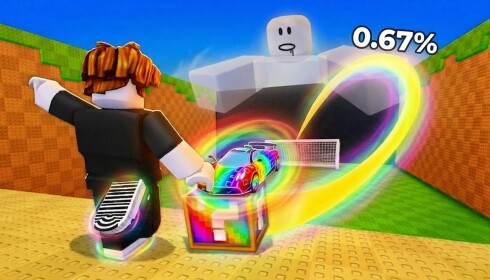 [⌛] Kick a Lucky Block for CARS!