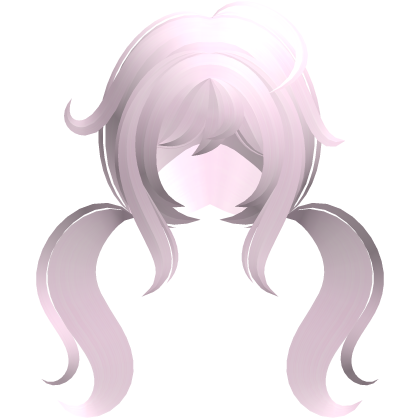 kawaii messy tweencore pigtails in pink