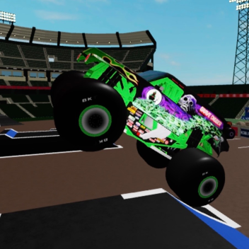 Custom Monster jam Anaheim Tour