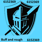 Buff and rough