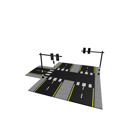 Medium road/Small road T intersection