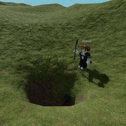 Dig the terrain!