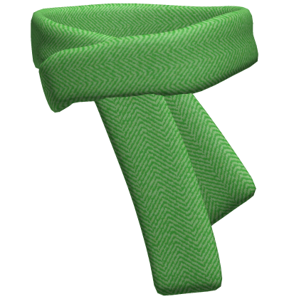Green Christmas Winter Scarf
