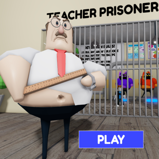 EVIL TEACHER'S PRISON RUN! (OBBY!) official Roblox game thumbnail