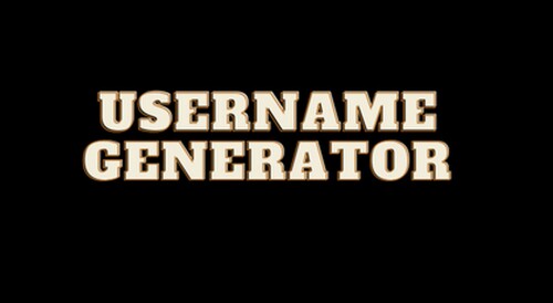 Username Generator