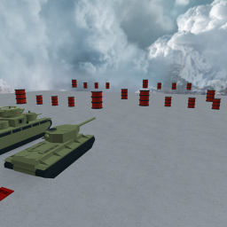 Tank testing area
