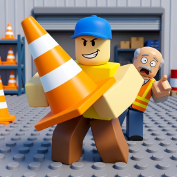 [NEW] Steal a Traffic Cone!