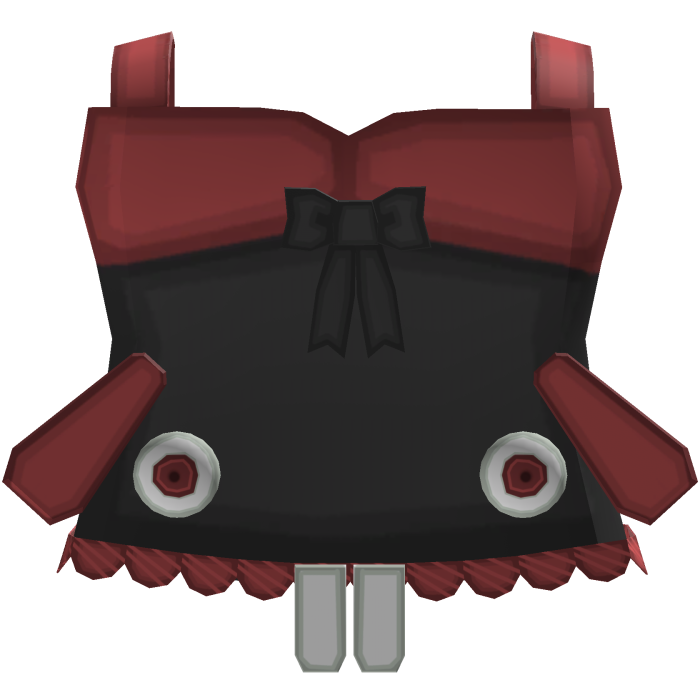 🐹 Goth Dark Red Bow Top w/ Eyes [Free]