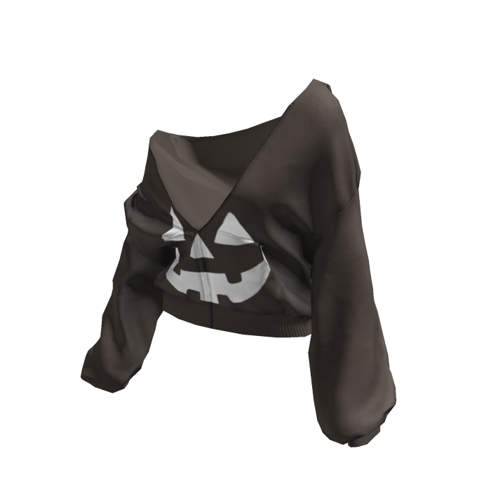 🎃 Halloween Pullover Baggy Hoodie Brown