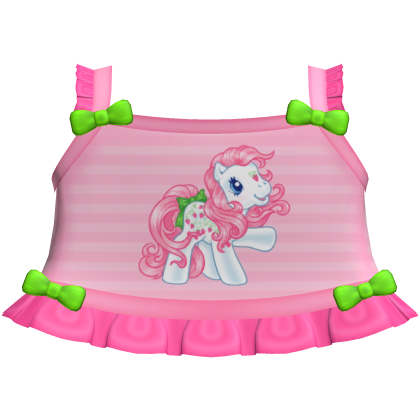 cute mlp g3 strawberry tweencore cutecore top