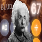 What is blud doing on da calculator OBBY