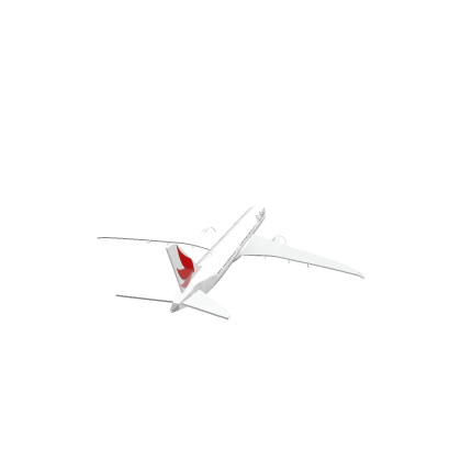 Small plane without landing gear
