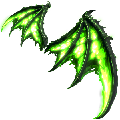 [ GLOWING ] Toxic Wings Roblox item